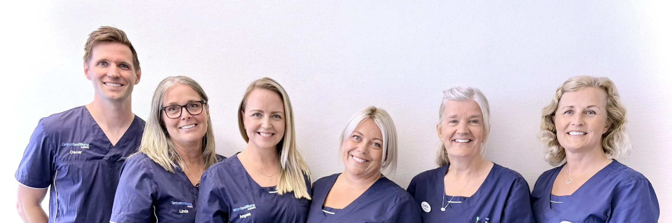 Teamet på Centrumtandläkarna i Alingsås